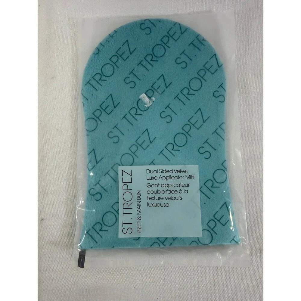 St. Tropez Dual Sided Velvet Luxe Applicator Mitt NEW SEALED
